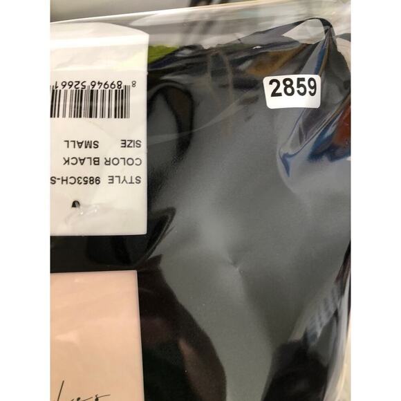 Charles Henry Off The Shoulder Dress Ruffle Shift Mini Black NWT Small - Picture 7 of 11